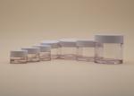 PETG Makeup Cosmetic Cream Containers , Empty Face Cream Containers
