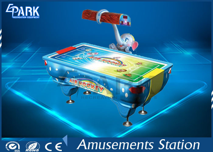 Double Players Video Arcade Game Machines Elephant Air Hockey Table