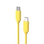 1M Type C To Type C Cable 2.0 5V 3A PVC Braided Charger Cords