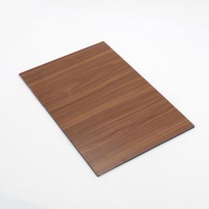 Wholesale Wood Color Building Decoration Material Aluminum Composite Board from china suppliers