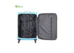 20" 22" 26" Spinner Wheels Blue Lightweight Luggage Bag