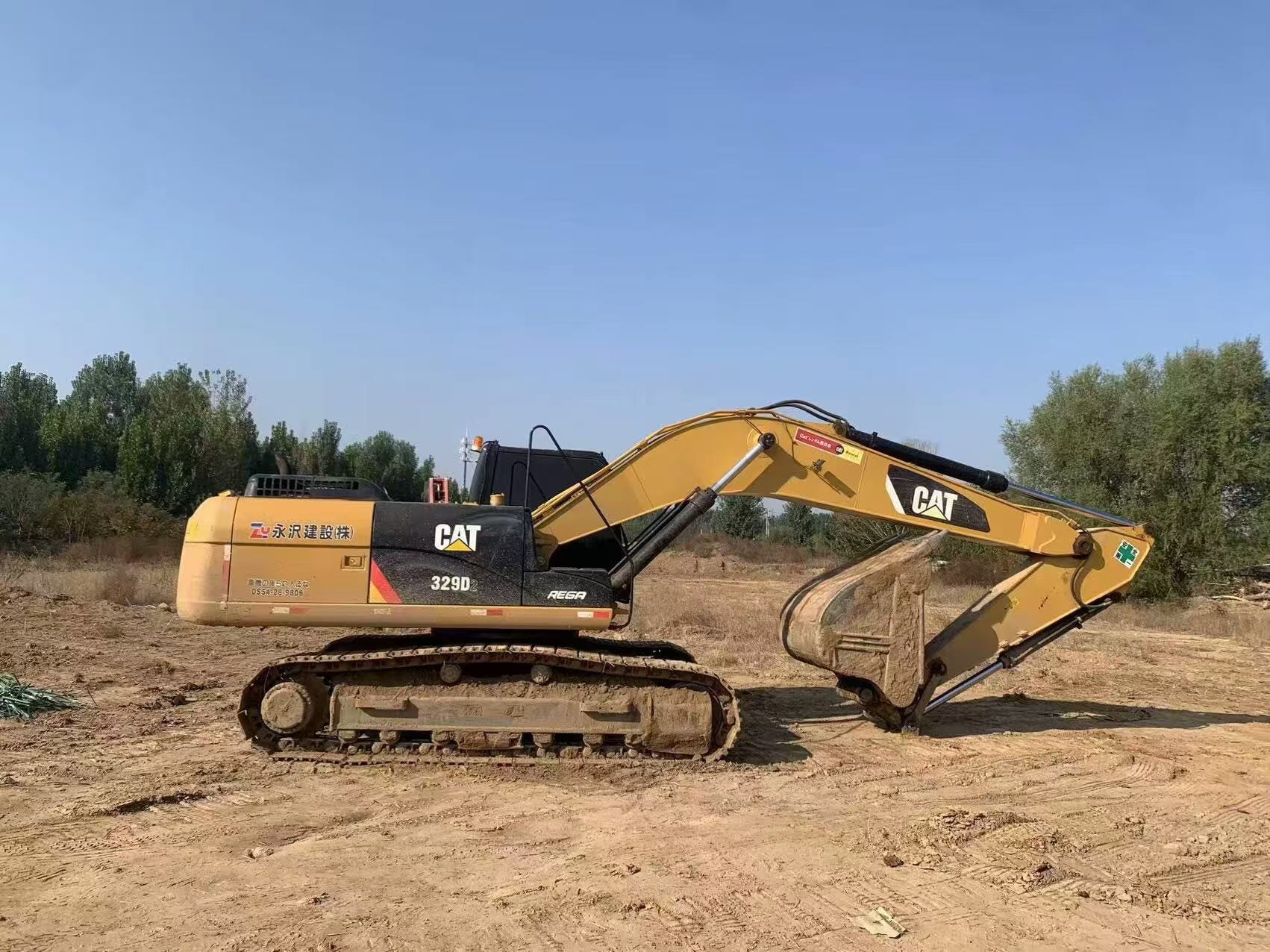 Cat 329 Earthmoving Used Excavator 29Ton Large Caterpillar Digger
