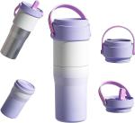 Detachable 40oz 2IN1 Stainless Steel Tea Infuser Bottle Reusable Coffee Travel