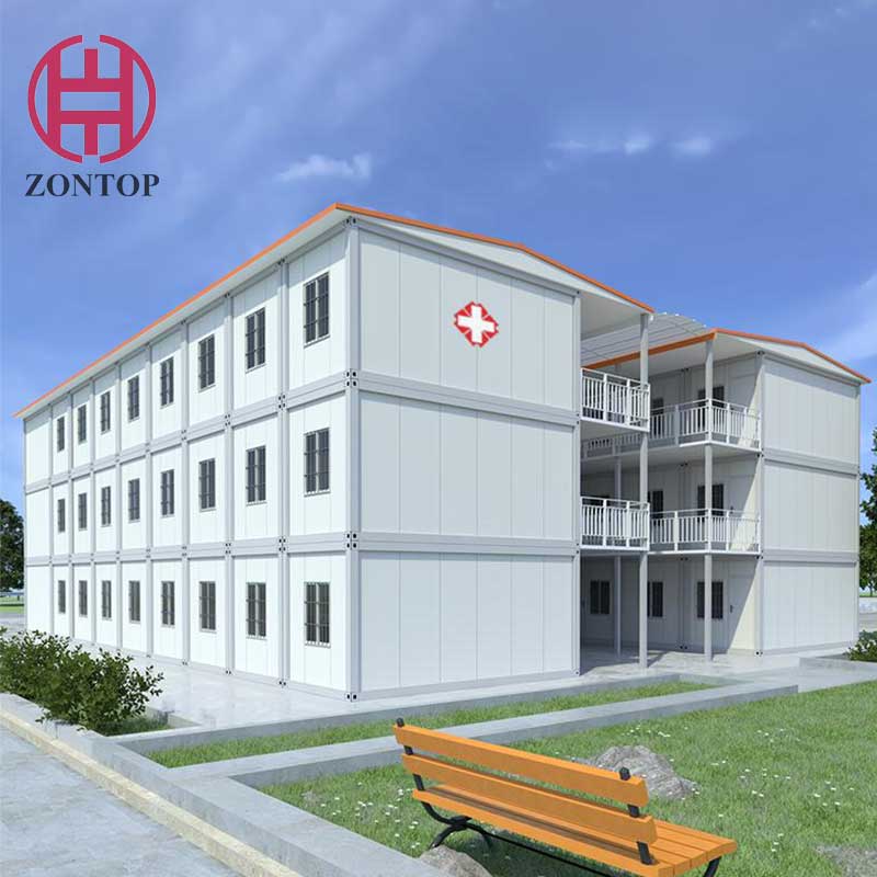 Zontop China Manufactured Made Modular Easy Assemble Fully For Sale Cheap Furnished Country Style Container Houses Pref