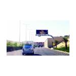 En12966 LED Traffic Display Red and Green Double Color Hanging Sign for Highway