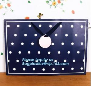China luxury black and white stripe jewellery pouch paper bags,Paper bag with your own logo,foil stamping embossed heart kraft on sale