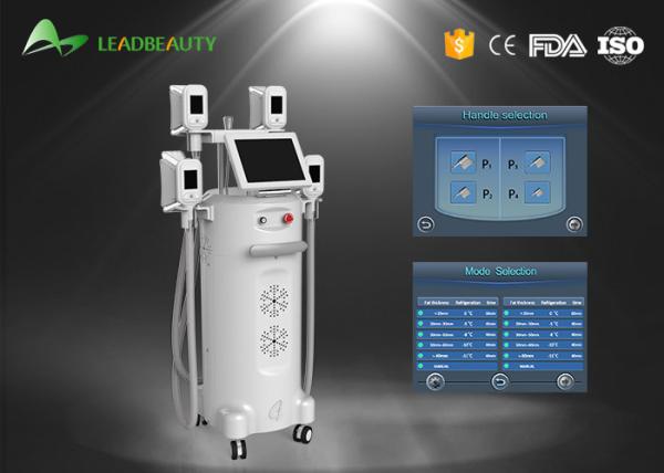 New design painless confortable treatment vacuum cavitation system cryolipolysis