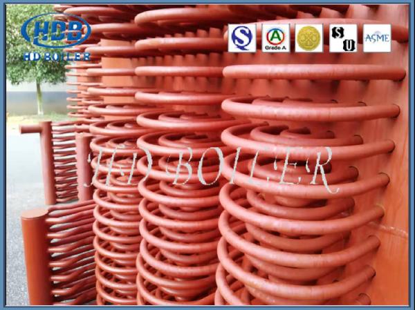 Quality Alloy Steel Boiler Parts Economiser Tubes With Welded Headers For Power Station Boilers for sale