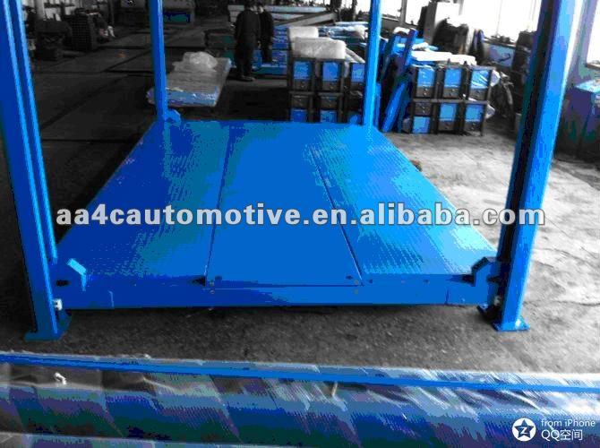 hydraulic high rise four post car lift ramp