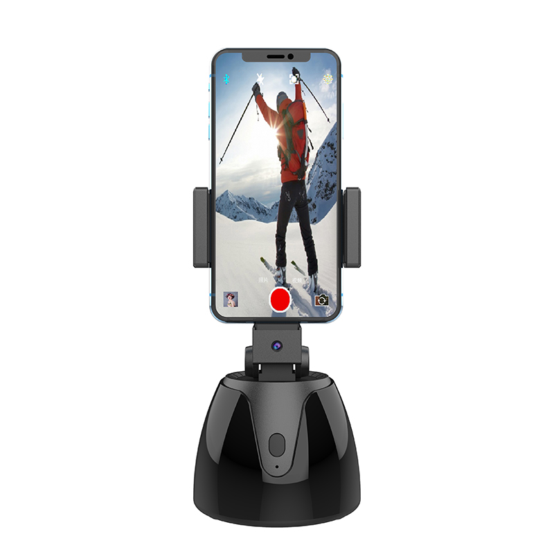 360 Smart Cradle head video broadcast and selfie stand phone stabilizer