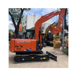 Wholesale Quality hitachi used zx60 6 ton mini excavators 60 model hitachi machinery for sale from china suppliers