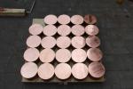ASTM B196 C17200 Round Beryllium Copper Bar / Rod For Industry