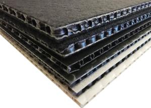 Wholesale Nonwoven PP Honeycomb Board Felt Fabric Lamination 3mm 4mm 5mm 10mm 12mm from china suppliers