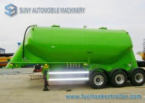 Wholesale 30 m3 Conoid Dry Bulk Tanker Trailer 3 Axles Aluminum Cement Semi Trailer from china suppliers