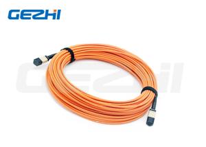 Wholesale 24F MPO(Female) - MPO(Female) 3.0mm LSZH Fiber Optic Patch Cord / Trunk Cable from china suppliers