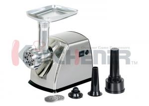 China Heavy Duty Meat Grinder Chicken Bones Machine With Sausage Stuffer And W/ 3 Cutting Plates on sale