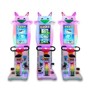 Wholesale 2 Players Kids Arcade Machine / Bicycle Racing Machine W128*D150*H188CM from china suppliers