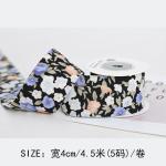 Bow Personalised Printed Ribbon 40mm Floral Printed Ribbon