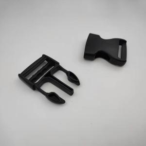 Wholesale Adjustable Webbing Strap And Buckle 50 Mm Black Plastic Buckle For Backpacks Plastic Strap Buckles from china suppliers