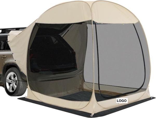 2.13*2.13*2.18M Beige Color UV Protection Waterproof Coated Polyester Pop Up