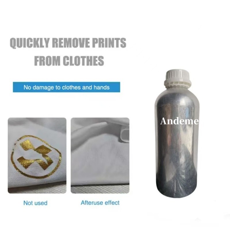 Effortlessly Remove DTF Transfer With DTF Cleaning And Removal Agent 1 Set Of Parts Accessories