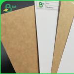 225g 325g White Coated Kraft Back Paper Food Grade Fast Food Box Material