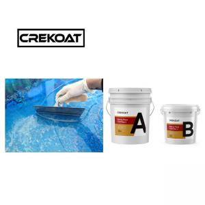 China Degradable Transparent Epoxy Resin Floor Coating 3D Metallic Without Cracks MSDS on sale