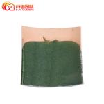Chinese Glazed Ceramic Roof Tile 180*180mm Vibrant Green Glaze Weatherproof For