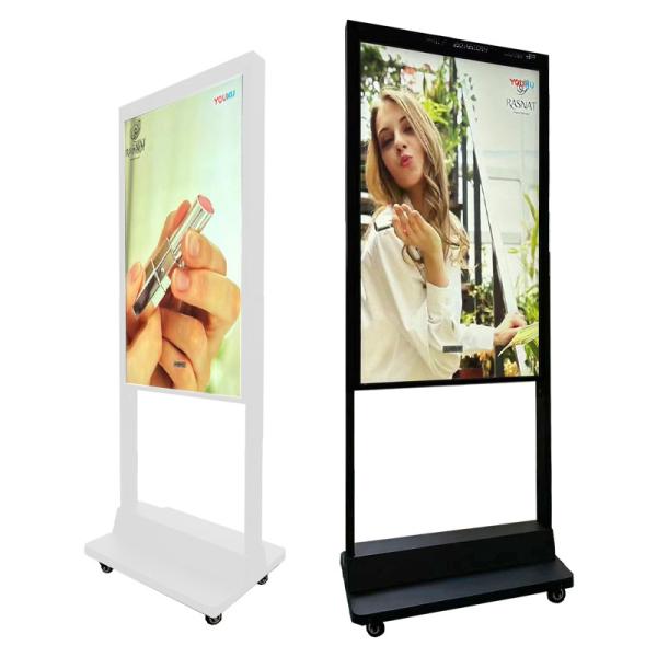 49" Shop Window Digital Signage Kiosk Double Sided 2500nits And 700nits High