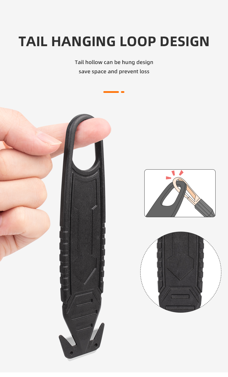 Portable Custom Logo Gift Multifunction Carton Cutter Box Opener with Safety Design