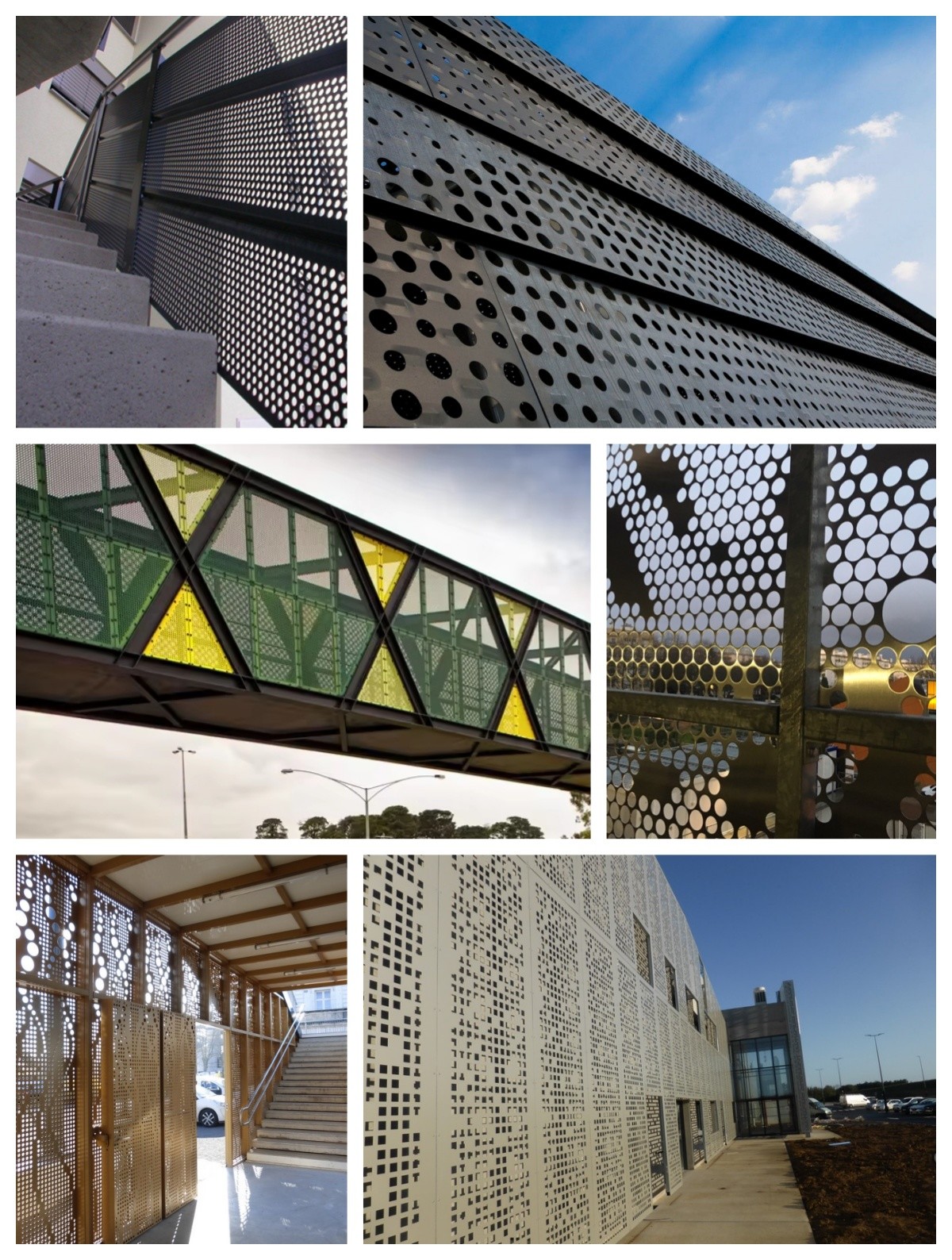 Galvanization Expanded Perforated Metal 1/4" Holes 16 Gauge