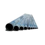 Q235 Galvanized Welded Steel Pipe 4 Inch Beveled Chamfer Ends