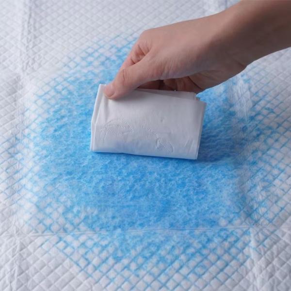 Super Absorption 5 Ply Disposable Adult Underpad Virgin Wood Pulp Waterproof Bed