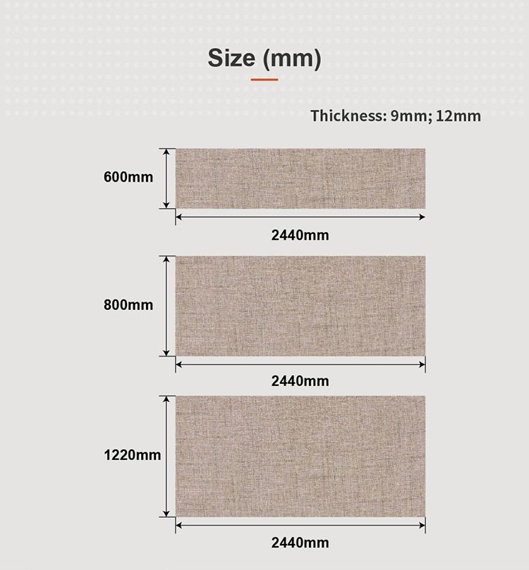No Formaldehyde PET Decorative Acoustic Panels for Child Hospital Aesthetic Enhance