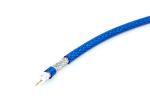 Blue Transparent PVC CATV 18 Awg Coaxial Cable , RG6U Coaxial Cable AL MG