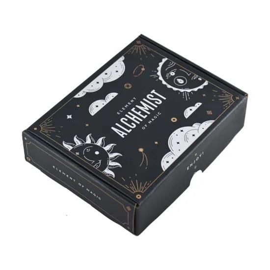 Custom Black Color Corrugated Cardboard Packaging Mailer Box Subscription