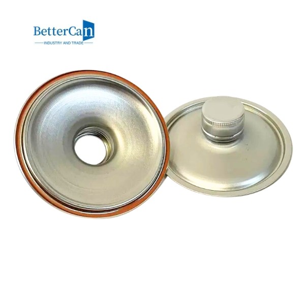 1 Liter Round Metal Tin Can Cylinder Shaped D84*H210mm With Lid