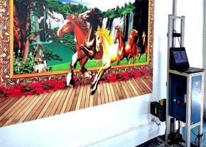 Wholesale movable wheels DX-10 EPSON Auto Lift 3D Wall Inkjet Printer from china suppliers