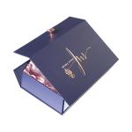 CCNB Folding Cardboard Gift Boxes Gold Foil 1200gsm For Wig Packaging