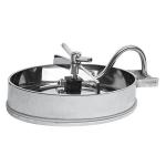 304 316L Stainless Steel Manhole Cover Sanitary Elliptical Shape For Hygienic