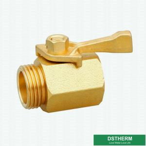 China Irrigation Garden Hose Pipe Fittings Brass Female Shut Off Hose Connector Valve on sale