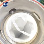 Industry SUS Single Bag Filter Housing 0.25-2m2 Filter Area