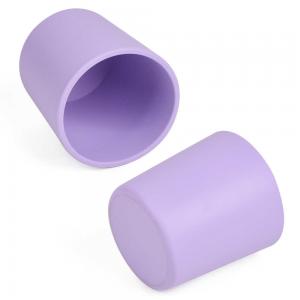 Wholesale Purple Infant Training Cup Kids Silicone Cup For 0-12 Months Babies from china suppliers