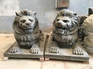 Wholesale Entrance Outdoor Metal Sculpture Cast Bronze Metal Lion Statue from china suppliers