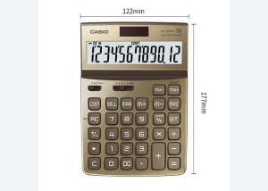 Wholesale For Authentic Casio DW-200TW Piano baked Lacquer Panel Office finance solar energy stylish calculator from china suppliers