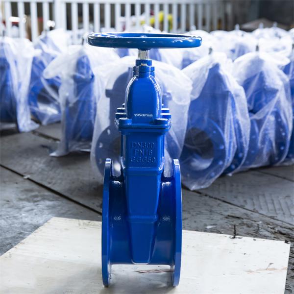 High Temperature Ductile Iron Gate Valve DN300 GGG50 Ggg40 Gate Valve
