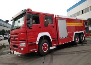 Wholesale Sinotruk Howo Large Fire Truck , 6X4 10 Wheel 12 Tons Fire Service Truck from china suppliers