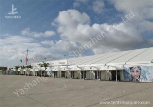 Wholesale Transparent Glass Door outdoor canopy tent Applied in Airport , 25M Width from china suppliers