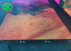 China Anti-collision Indoor P6.25  Led Dance Floor for Bar / KTV / Prom support more than 500kg on sale