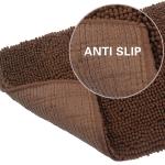Household 2.5cm Non Slip Dog Crate Mat SGS Chenille Fiber